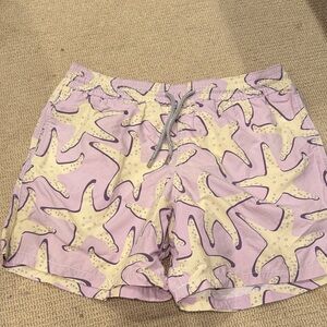 Starfish Print men’s vilbrequin Shorts size medium
